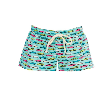 Race Car Swim Shorts