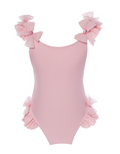 Pink Tulle Bow One-Piece Swimsuit DONE